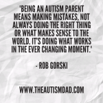 I’m crushed by my failures as an #Autism parent but I’ve found a new way to look at it