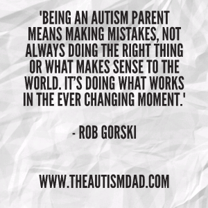 Read more about the article I’m crushed by my failures as an #Autism parent but I’ve found a new way to look at it