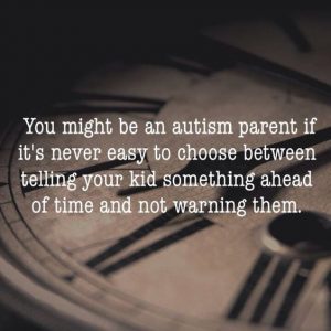 Read more about the article Today’s Quote of The Day is all about preparing our kids with #Autism for change