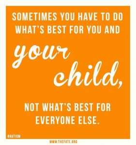 Read more about the article Today’s Quote of The Day is the single best piece of advice I’ve heard in regards to #Autism Parenting 