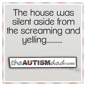 Read more about the article The house was silent aside from the screaming and yelling………. 