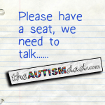 Please have a seat, we need to talk……