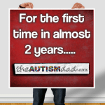 For the first time in almost 2 years…..