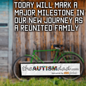 Read more about the article Today will mark a major milestone in our new journey as a reunited family