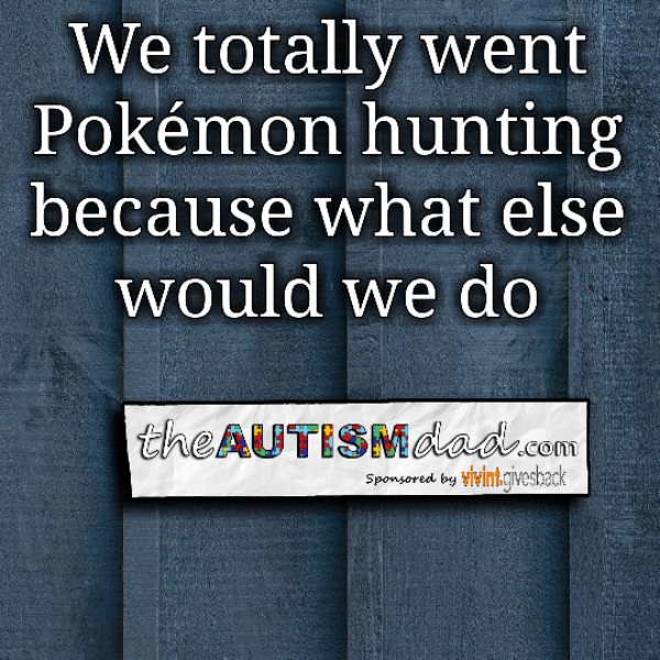 Read more about the article We totally went Pokémon hunting because what else would we do