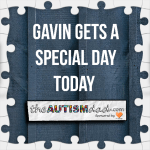 Gavin gets a special day today 
