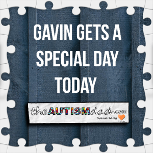 Read more about the article Gavin gets a special day today 