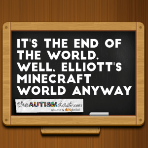Read more about the article It’s the end of the world. Well, it’s the end of Elliott’s Minecraft world anyway 