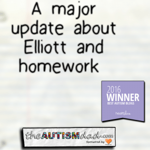 Read more about the article A major update about Elliott and homework 
