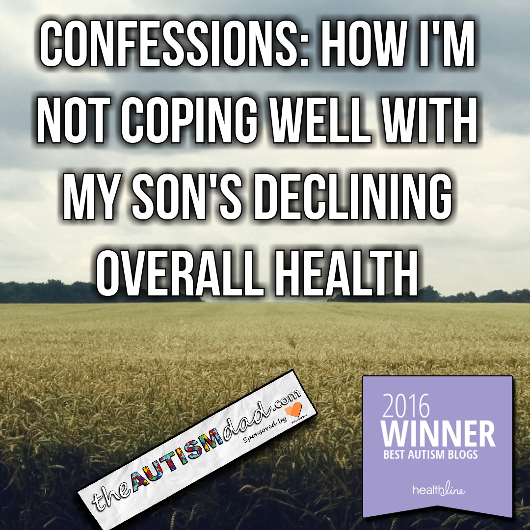 Read more about the article Confessions: How I’m not coping well with my son’s declining overall health