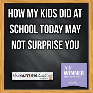 Read more about the article How my kids did at school today may not surprise you