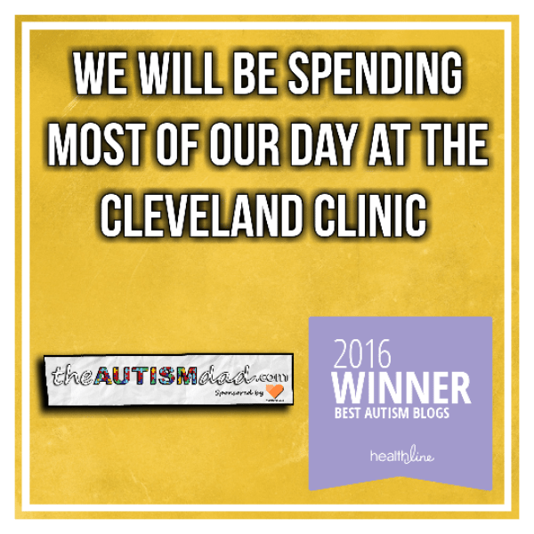 Read more about the article We will be spending most of our day at the @ClevelandClinic