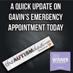 A quick update on Gavin’s emergency appointment today