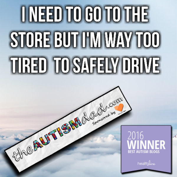 Read more about the article I need to go to the store but I’m way to tired  to safely drive