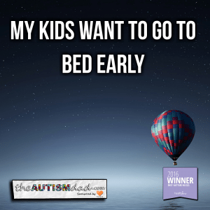 Read more about the article My kids want to go to bed early