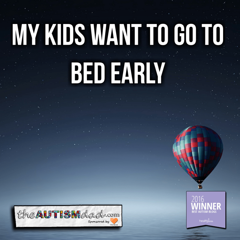 My kids want to go to bed early
