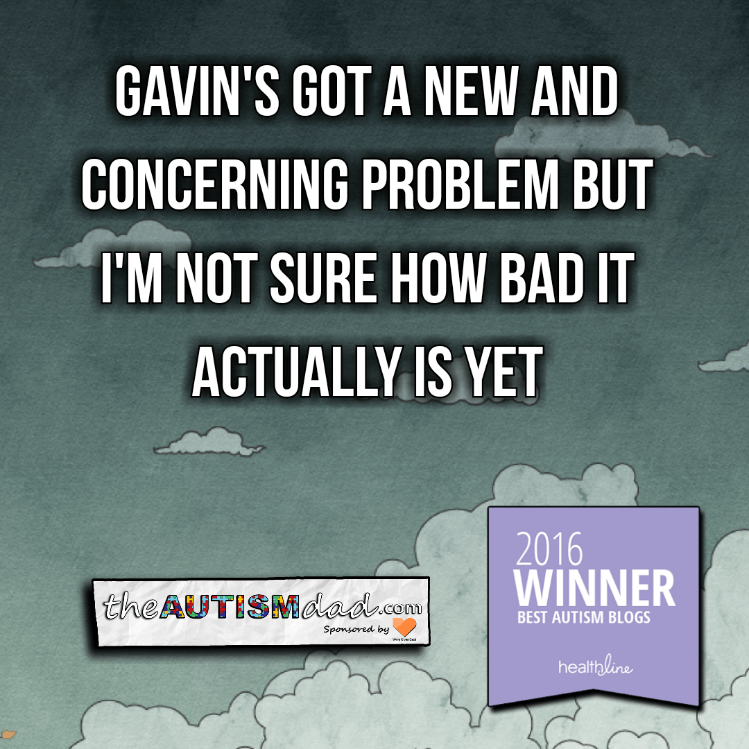 Read more about the article Gavin’s got a new and concerning problem but I’m not sure how bad it actually is yet