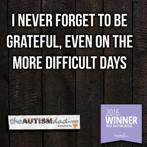 Read more about the article There is never a time when I’m not grateful for my kids with #Autism 
