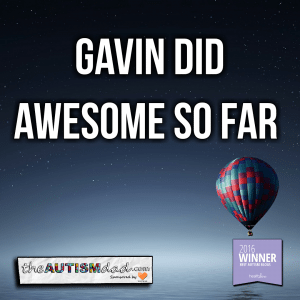 Read more about the article Gavin did awesome so far 