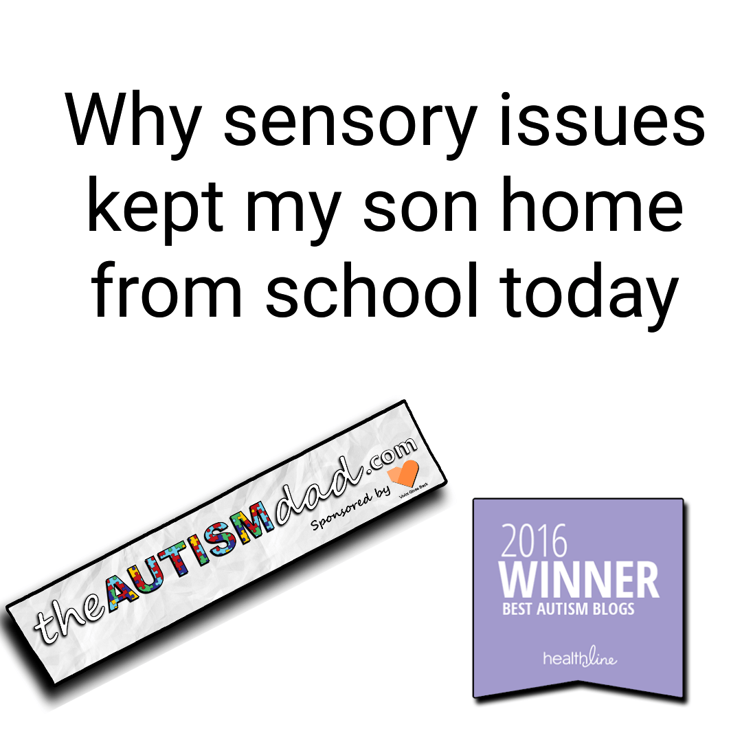 Read more about the article Why #sensory issues kept my son home from school today