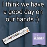 I think we have a good day on our hands :) 
