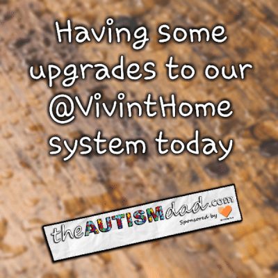 Read more about the article Having some upgrades to our @VivintHome system today