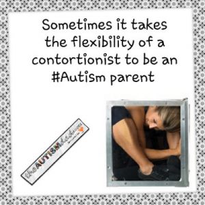 Read more about the article Sometimes it takes the flexibility of a contortionist to be an #Autism parent 