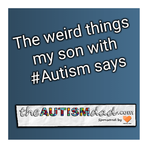 Read more about the article The weird things my son with #Autism says