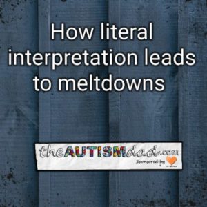 Read more about the article How literal interpretation leads to meltdowns 