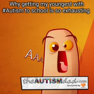 Read more about the article Why getting my youngest with #Autism to school is so exhausting 