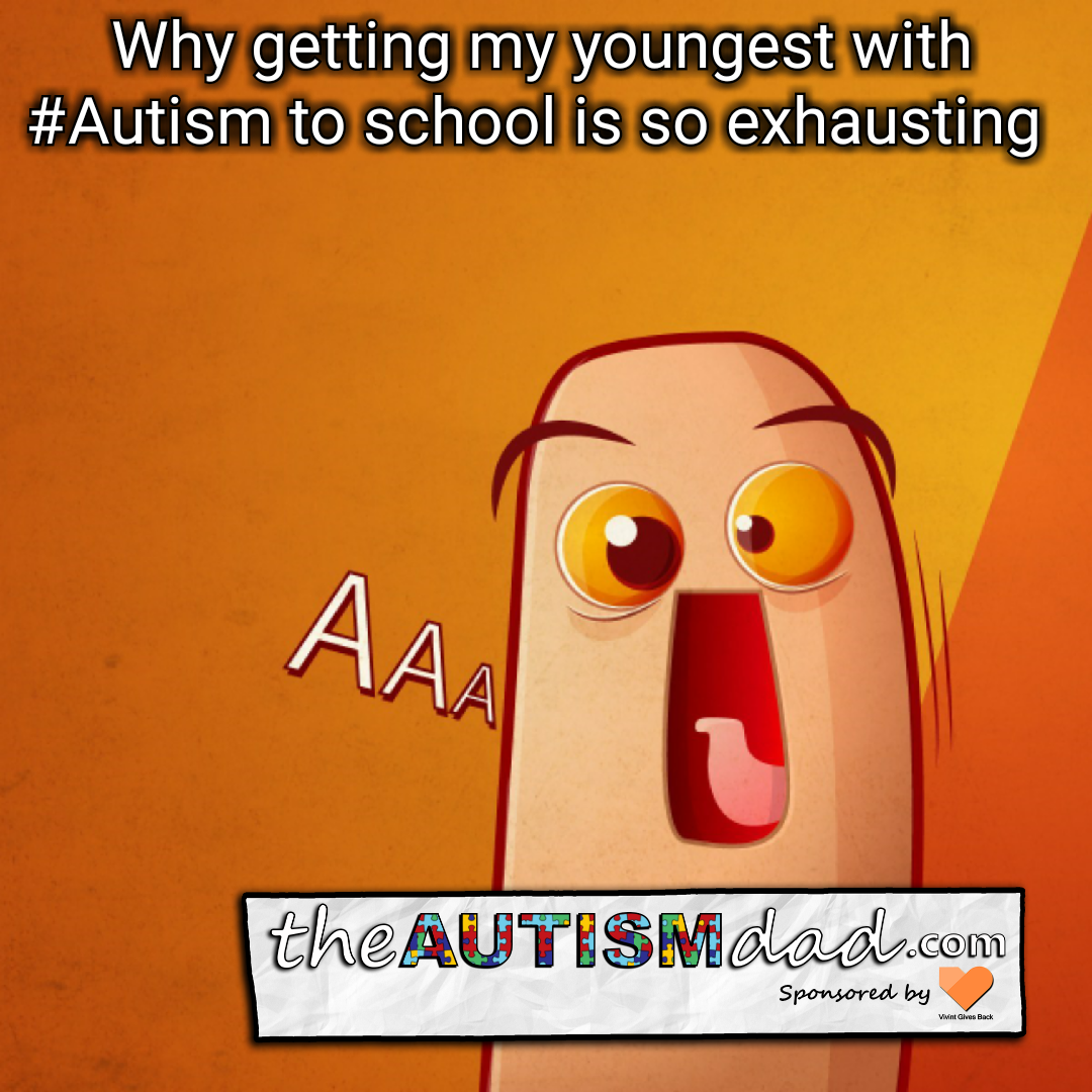 Read more about the article Why getting my youngest with #Autism to school is so exhausting 
