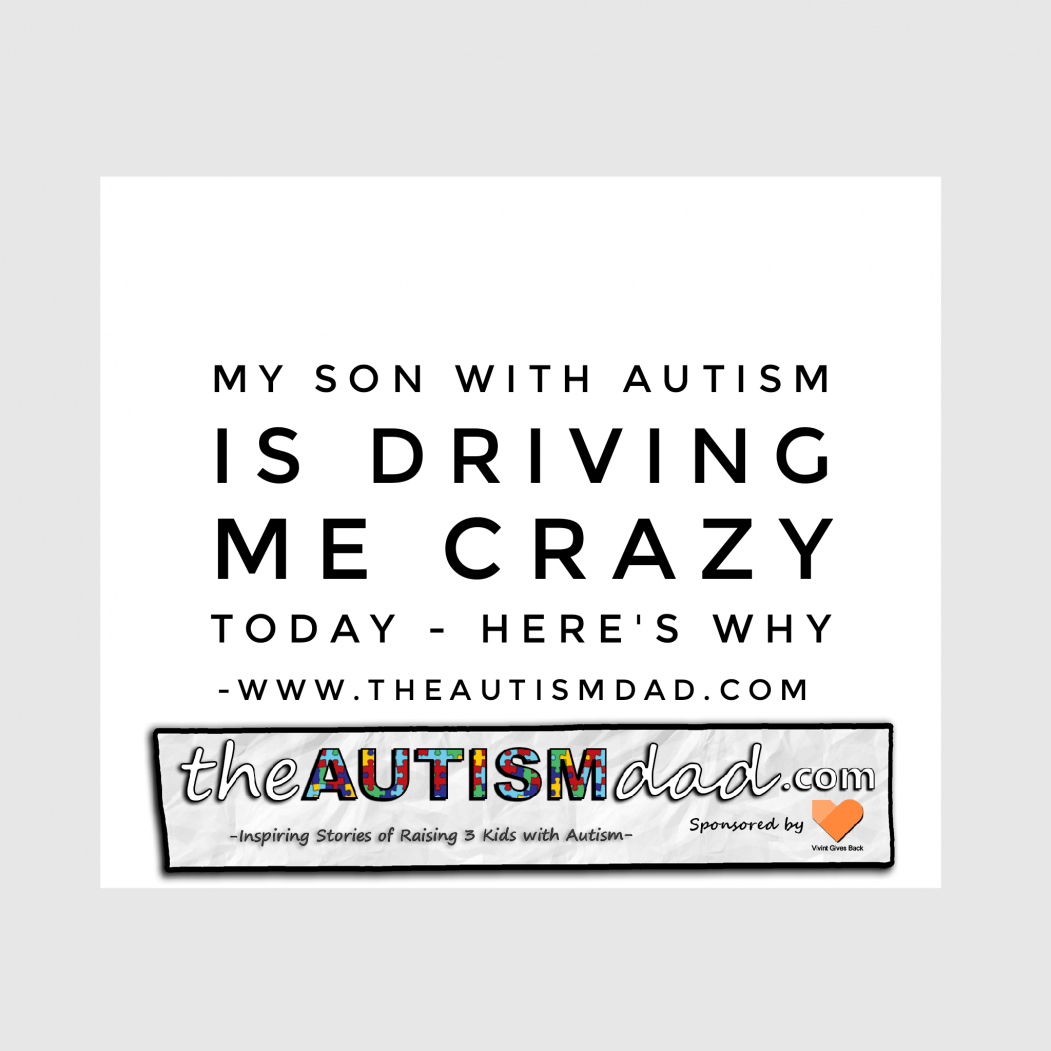 Read more about the article My son with #Autism is driving me crazy today – Here’s why