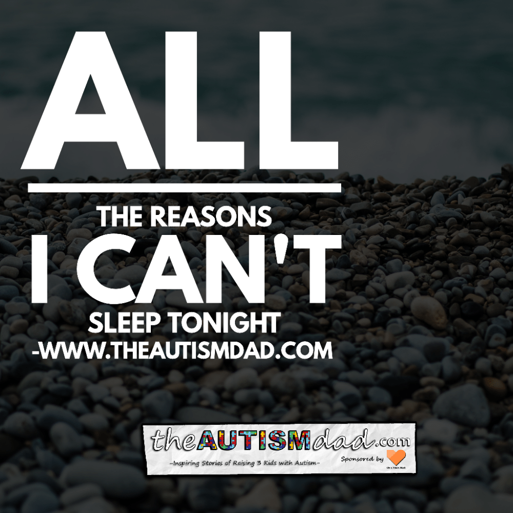 Read more about the article All the reasons I can’t sleep tonight