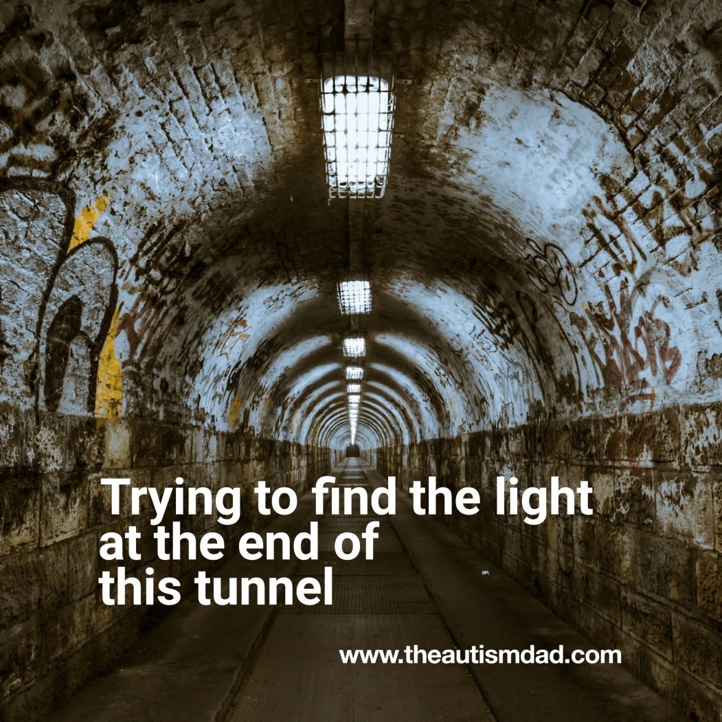 Read more about the article Trying to find the light at the end of this tunnel