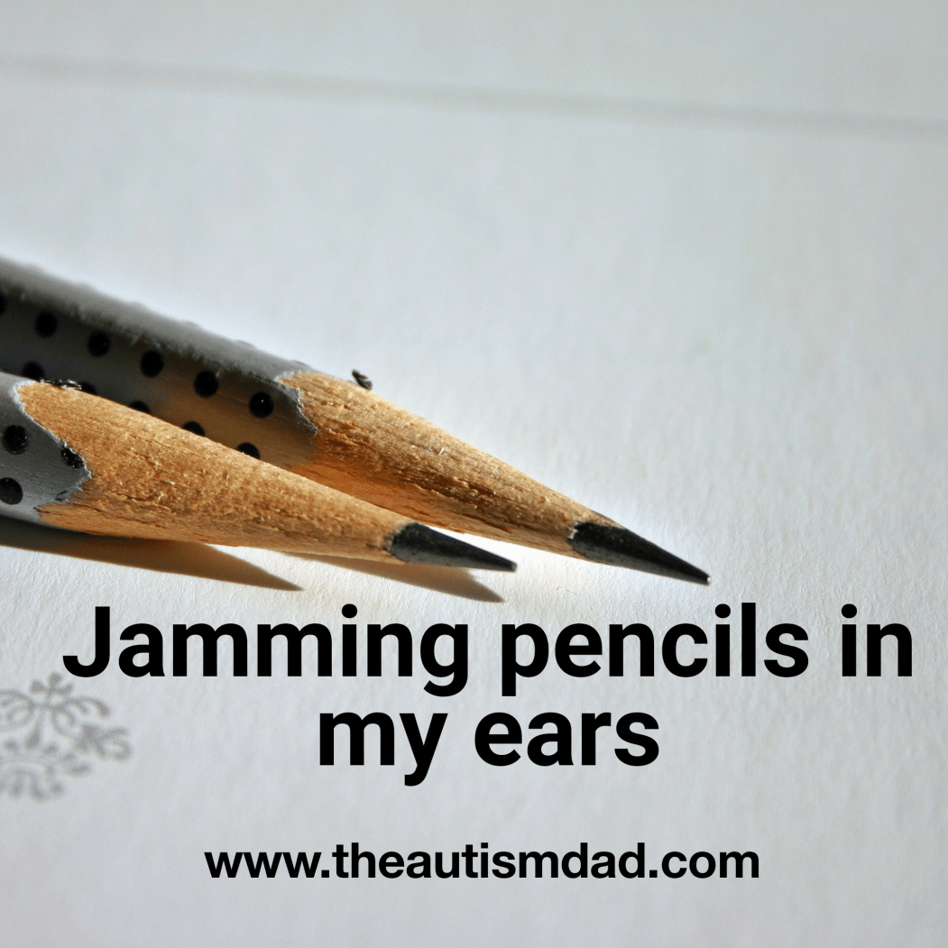 Read more about the article Jamming pencils in my ears