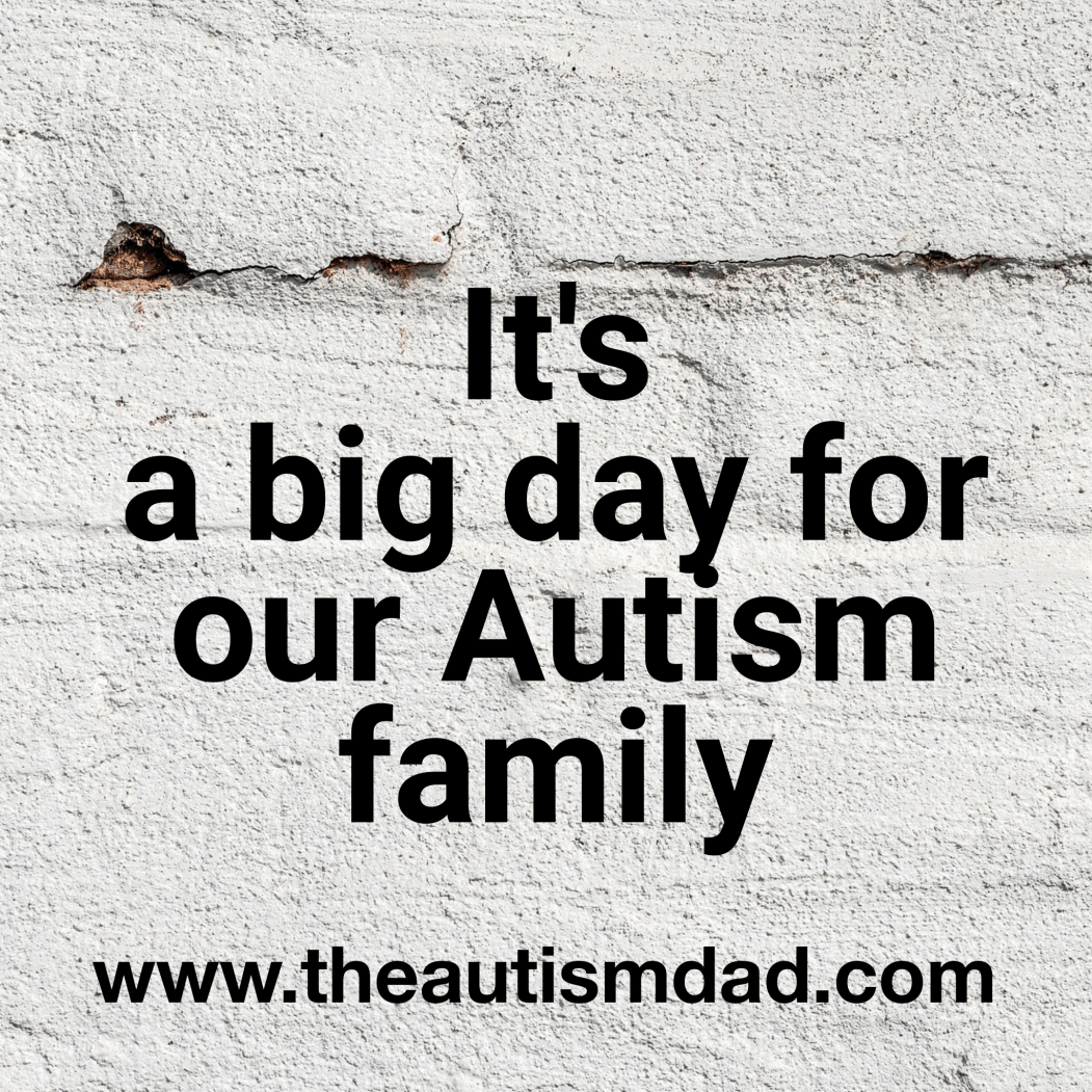 Read more about the article It’s a really big day for our #Autism family