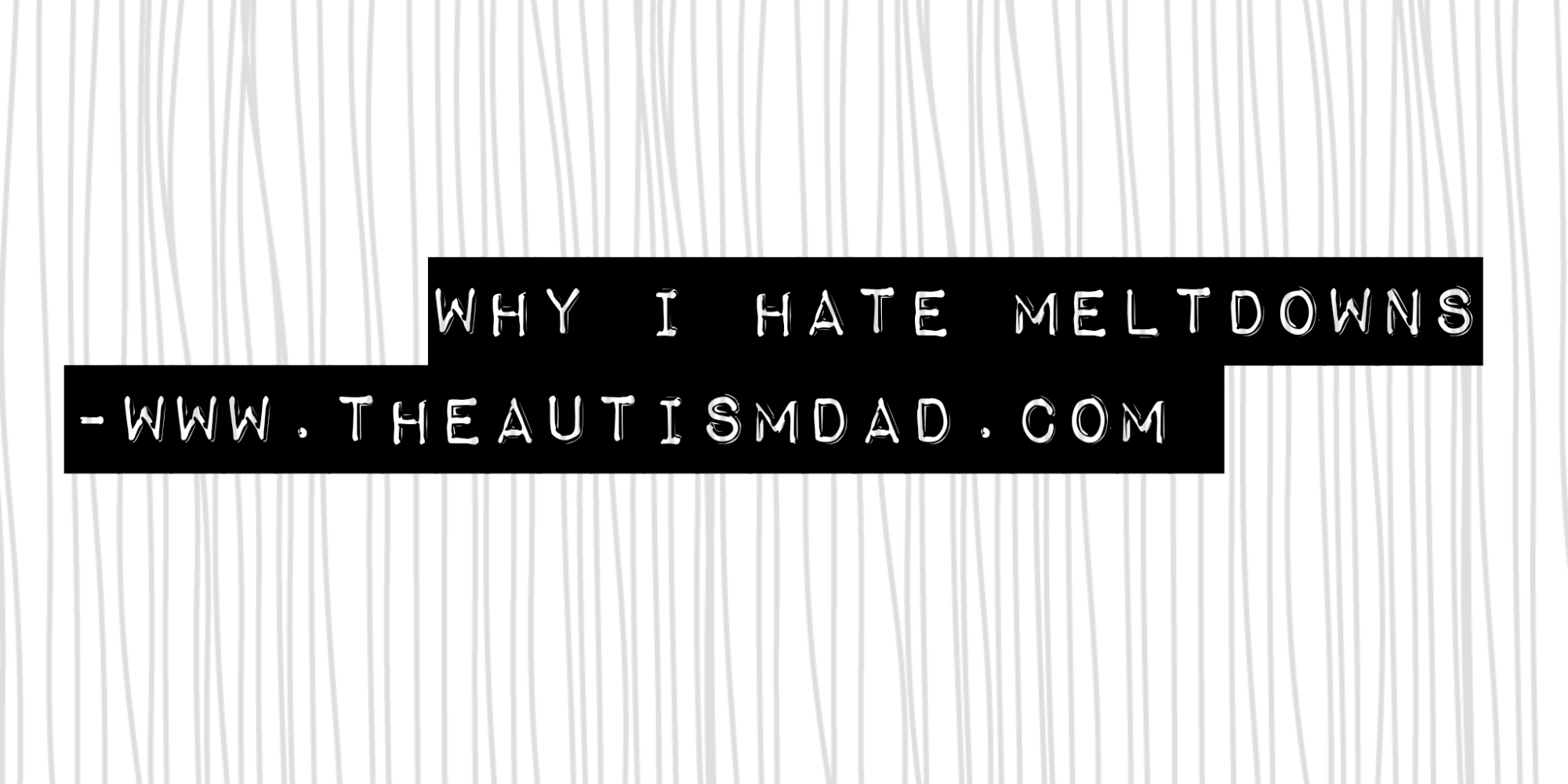 Read more about the article Why I hate #meltdowns