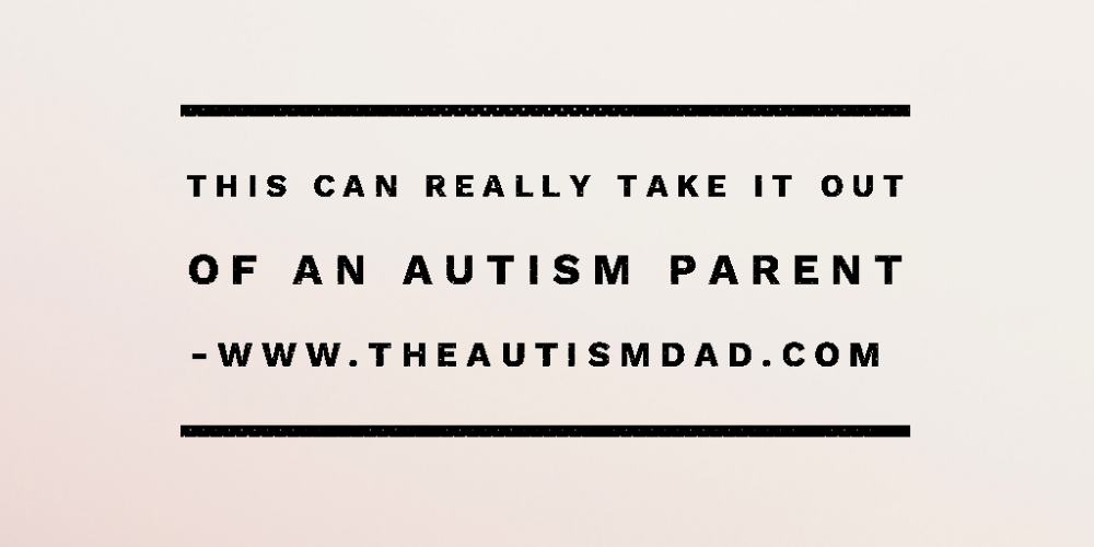 Read more about the article This can really take it out of an #Autism parent