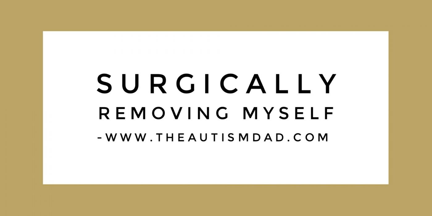 Read more about the article Surgically removing myself