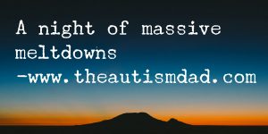 Read more about the article A night of massive meltdowns