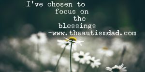 Read more about the article I’ve chosen to focus on the blessings 