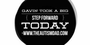 Read more about the article Gavin took a big step forward today 