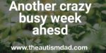 Another crazy busy week ahesd