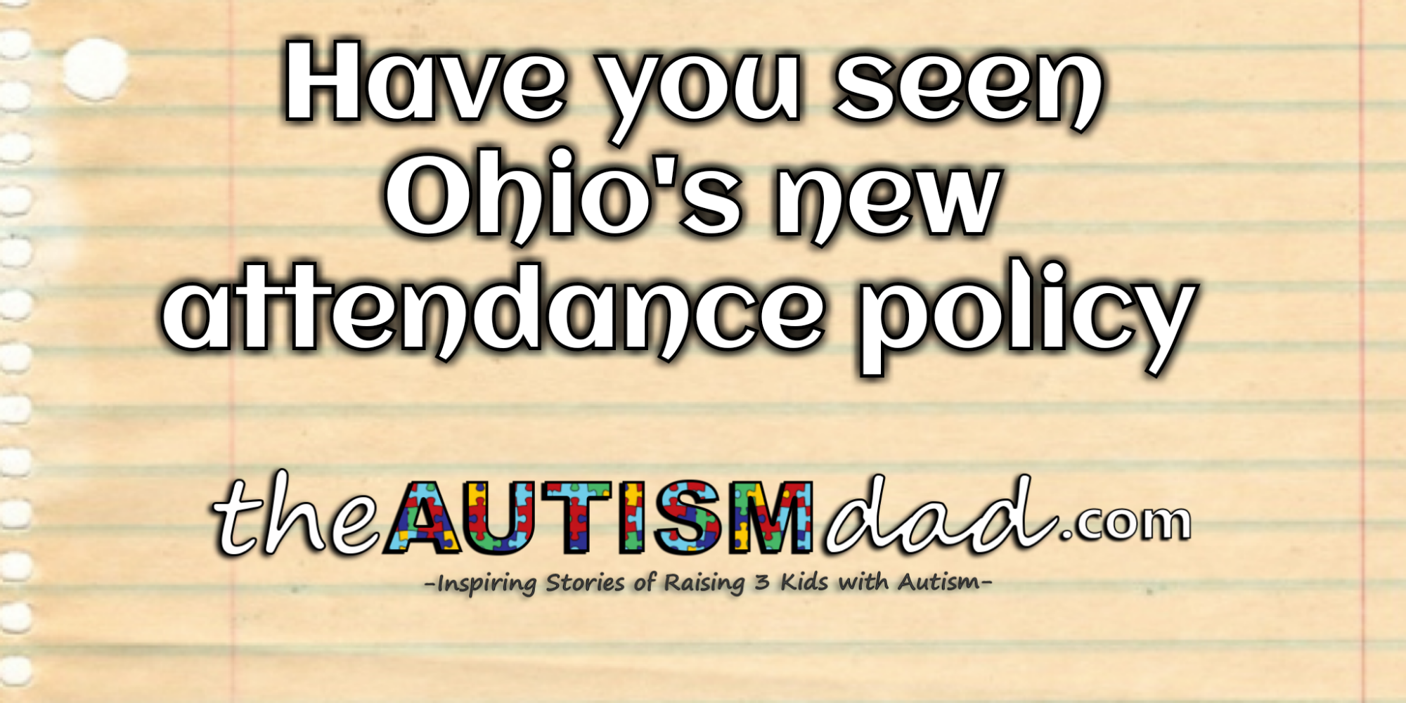 Read more about the article Have you seen Ohio’s new attendance policy? You’d better have a look
