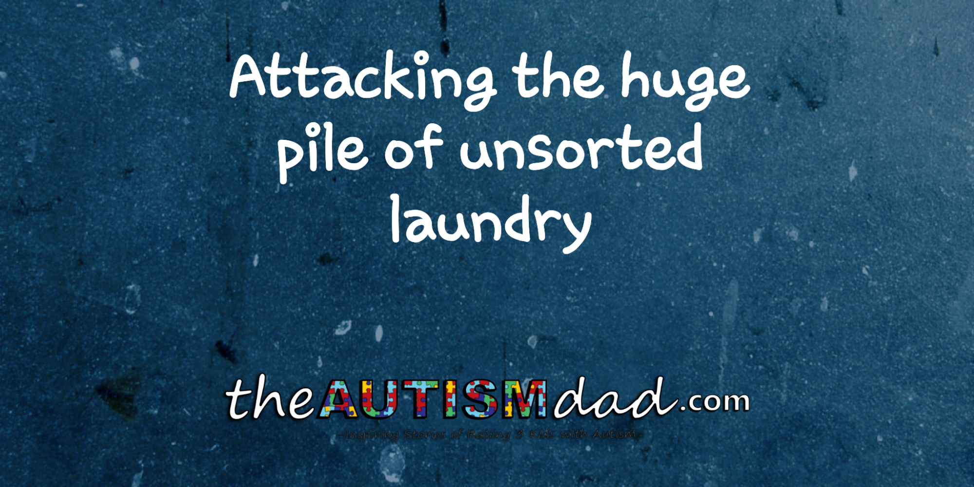 Read more about the article Attacking the huge pile of unsorted laundry