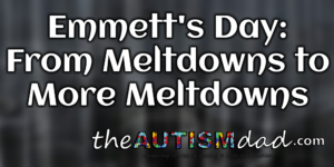 Read more about the article Emmett’s Day: From Meltdowns to More Meltdowns