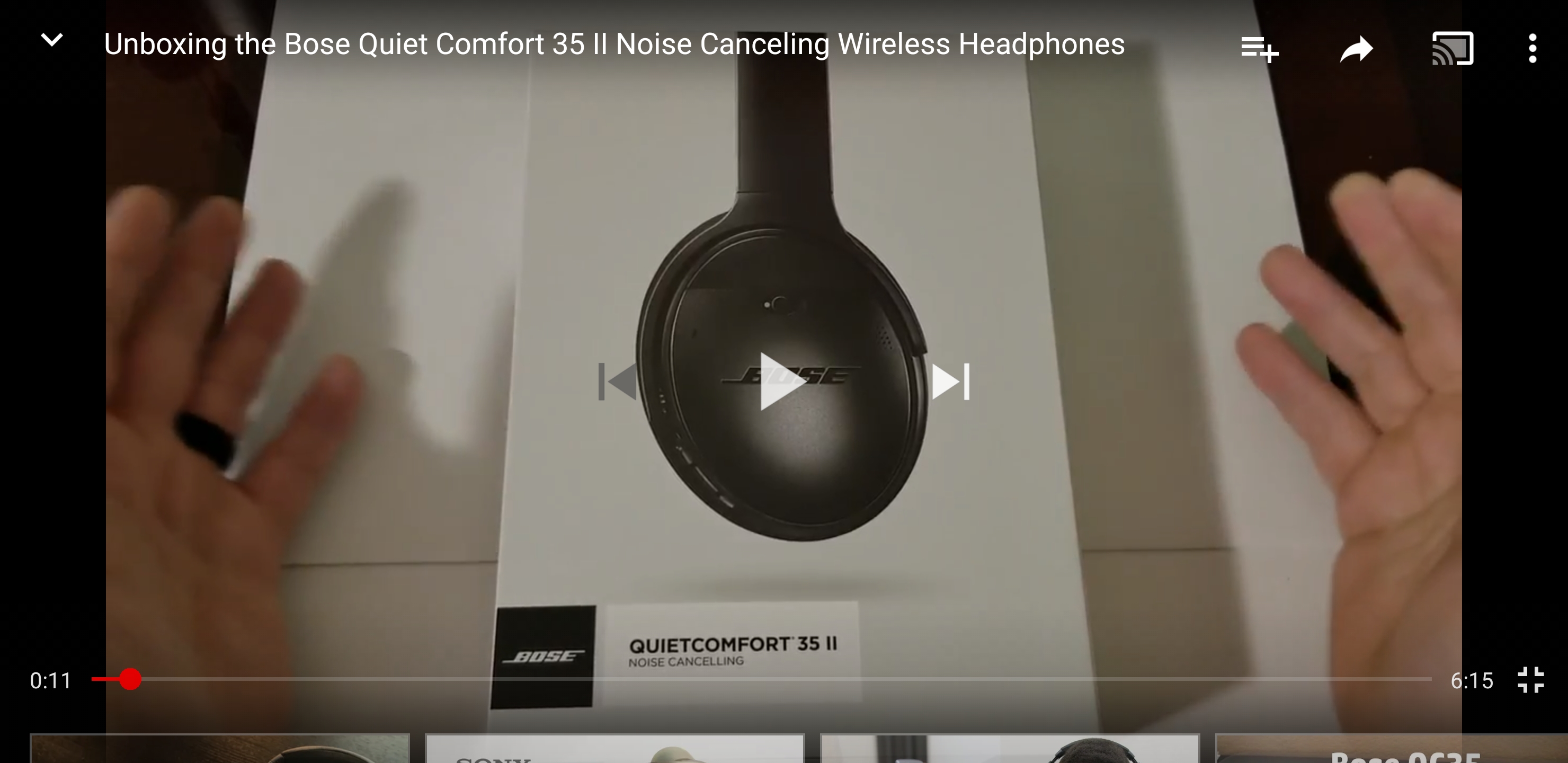 Read more about the article Unboxing the Bose Quiet Comfort 35 II Noise Canceling Wireless Headphones