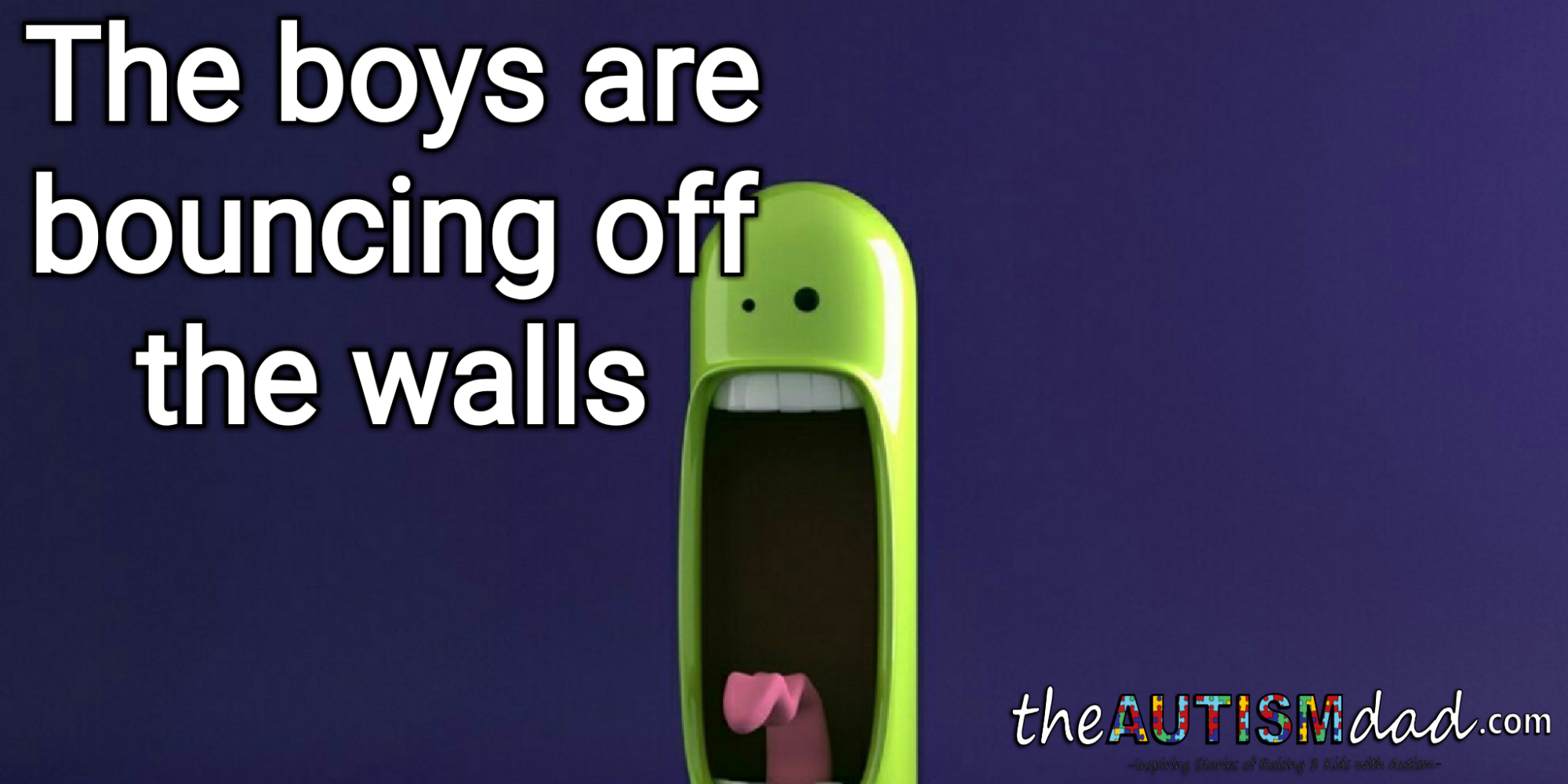 Read more about the article The kids are bouncing off the wall