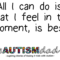 signs of autism meltdown