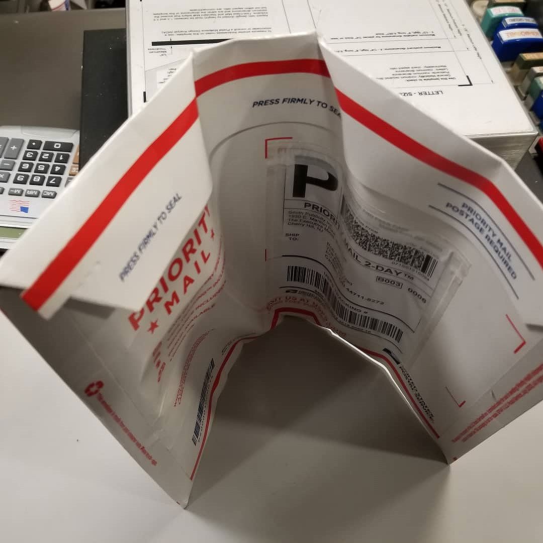 I'll never understand the postal service. Rather than put this item with the rest of the oversized items that are sent to my PO Box, they decided to destroy it instead by cramming into the tiny square box that was way too small... Good thing there wasn't anything important in there.....but there was...